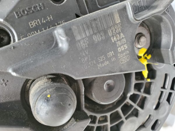 Alternador Audi A3 2009 1.9 TDI 105 CV - Imagen 5